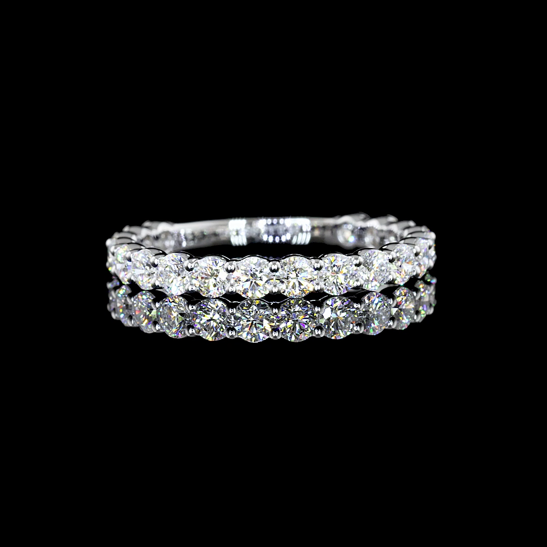 Eternity Band BR 14K White Gold EB795