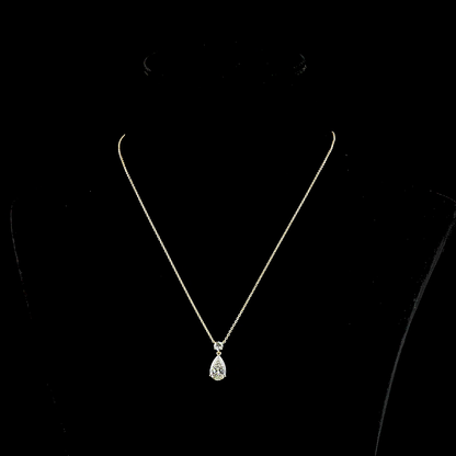 Special Pendant Round 14K Yellow Gold PD1703