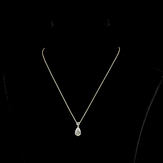 Special Pendant Round 14K Yellow Gold PD1703