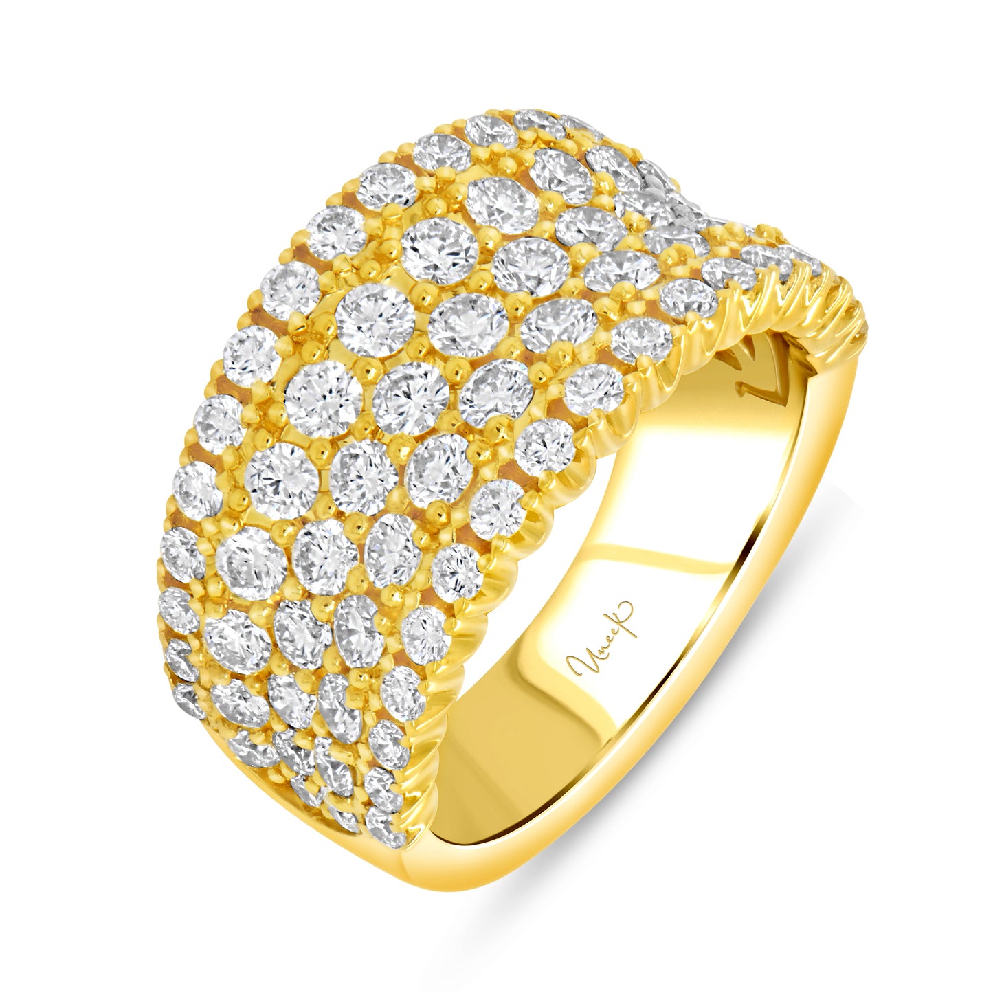 Uneek Fashion Ring 18K Yellow Gold RB4021