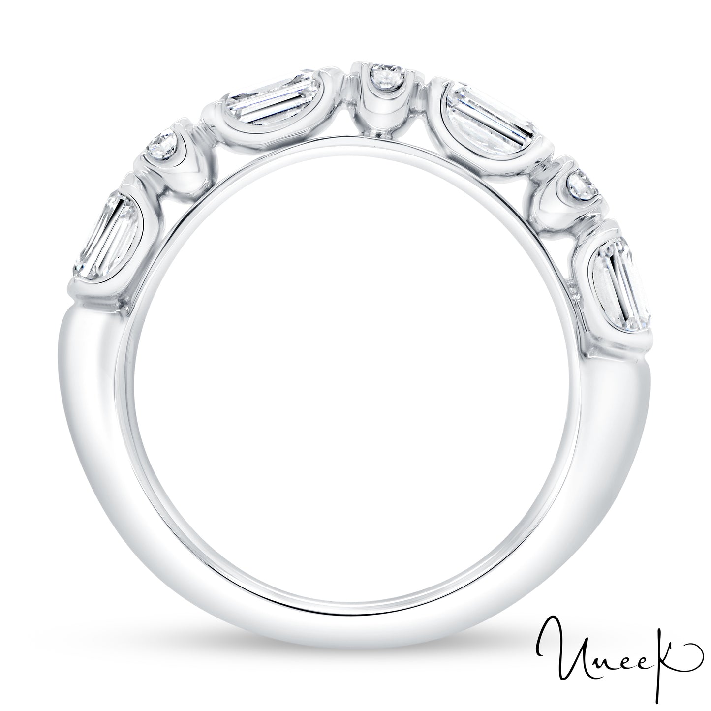 Uneek Ring 18K White Gold RB618