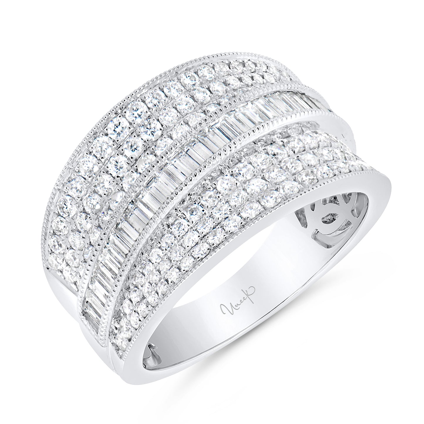 Uneek Anniversary Ring 18K White Gold RB9464W