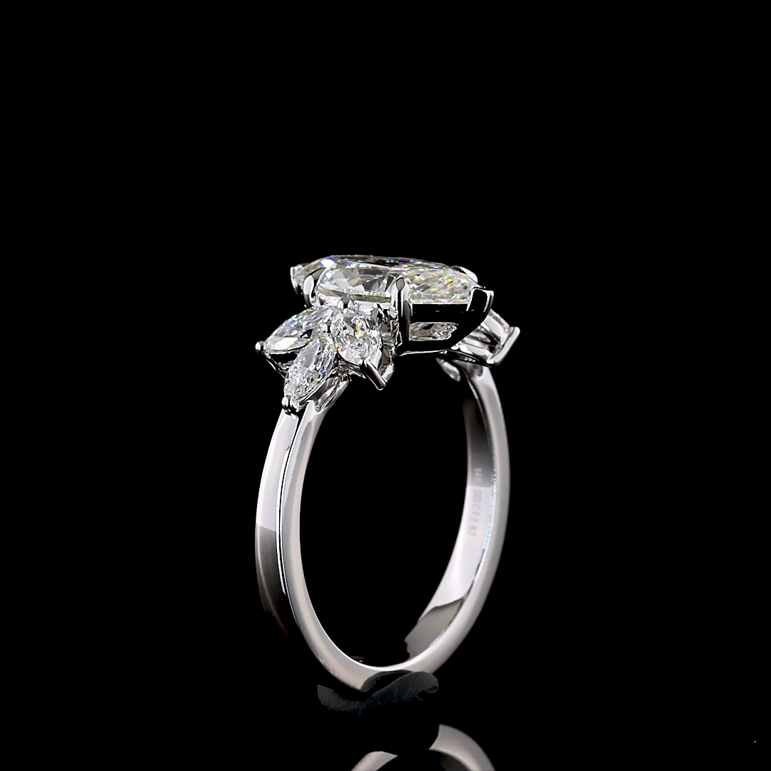 Special Ring Marquise 14K White Gold RG4259