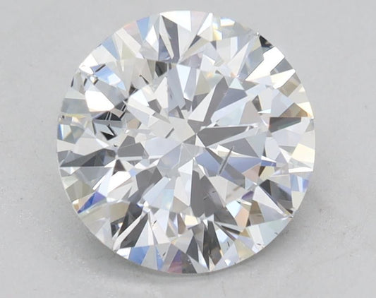 1.36 Carat Round IGI Labgrown Diamond, With Certificate ID LG414097875