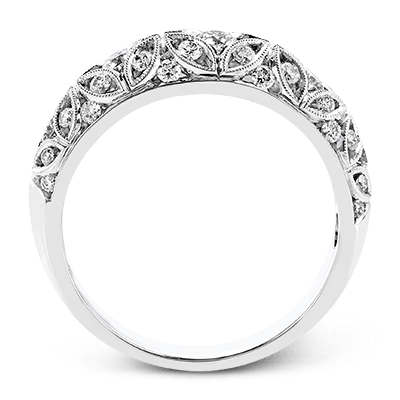 Anniversary Ring In 18k Gold With Diamonds - Simon G. Jewelry