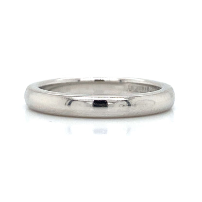 Tiffany & Co. Wedding Ring in Platinum