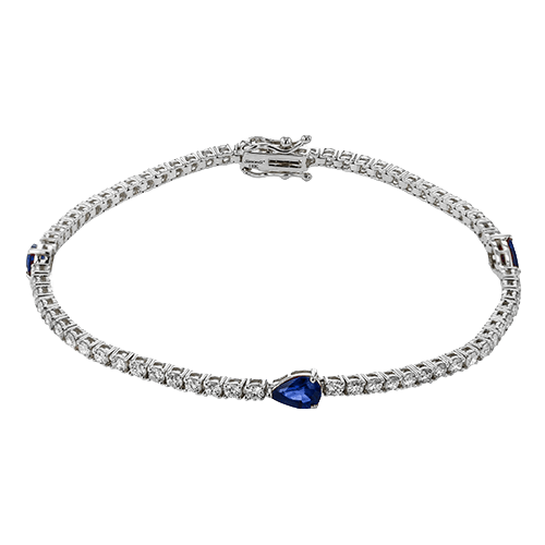 Color Bracelet in 18k Gold with Diamonds