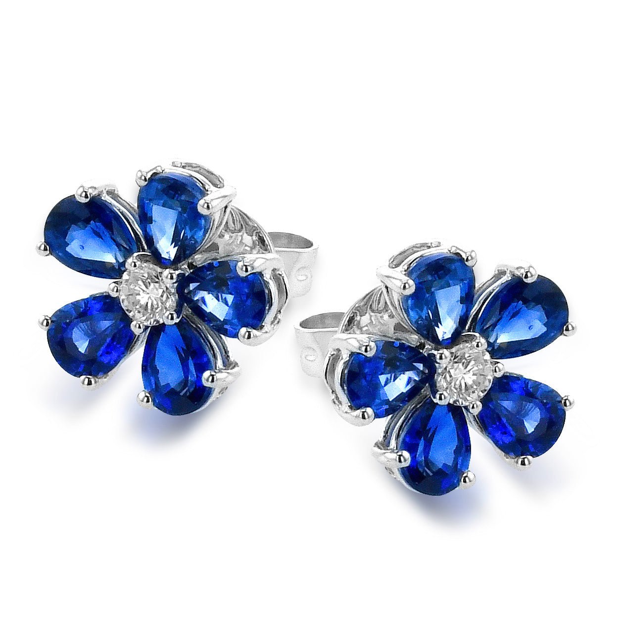 Color Earring in 18k Gold - Simon G. Jewelry