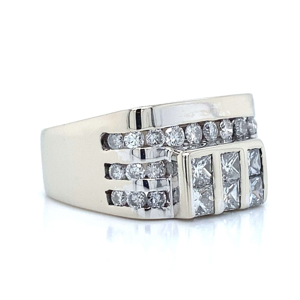 14K Diamond Fashion Ring