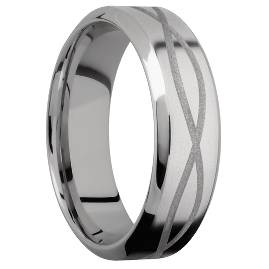 Titanium + Bead , Polish Finish