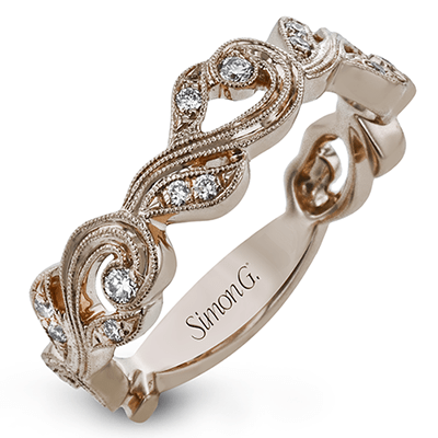 Fashion Ring in 18k Gold with Diamonds - Simon G. Jewelry