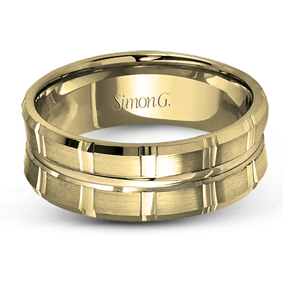 Men's Wedding Band In 14k Or 18k Gold - Simon G. Jewelry