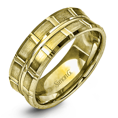Men's Wedding Band In 14k Or 18k Gold - Simon G. Jewelry