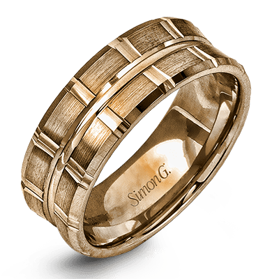 Men's Wedding Band In 14k Or 18k Gold - Simon G. Jewelry