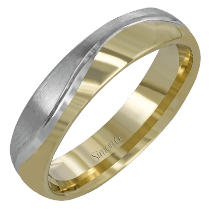 Men's Wedding Band In 14k Or 18k Gold - Simon G. Jewelry