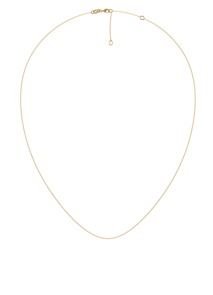Personalized Initial Necklace in 18k Gold with Diamonds
