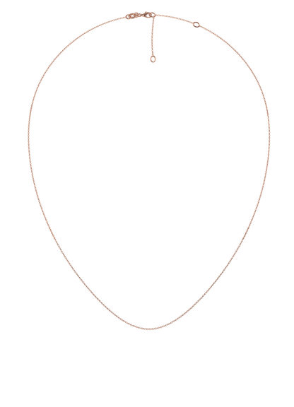 Personalized Initial Necklace in 18k Gold with Diamonds
