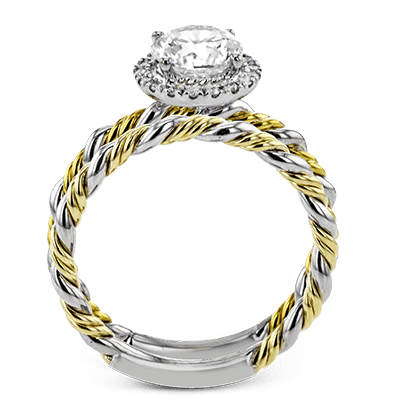 Wedding Set in 18k Gold with Diamonds