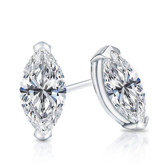 Lab Grown Diamond Stud Earrings Marquise 1.50 ct. tw. (F-G, VS)