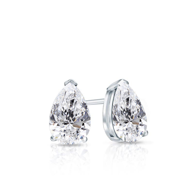 Lab Grown Diamond Stud Earrings Pear 0.50 ct. tw. (F-G, VS)