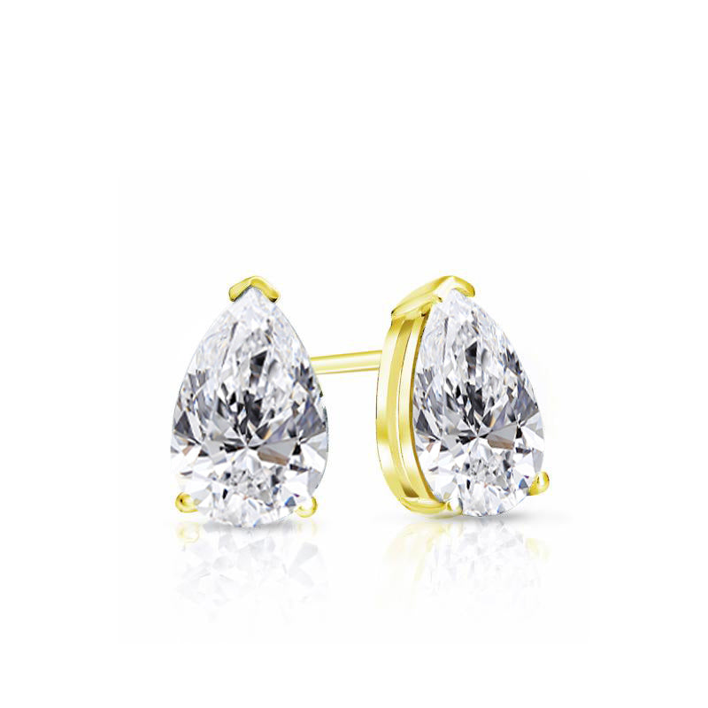Lab Grown Diamond Stud Earrings Pear 0.62 ct. tw. (F-G, VS)